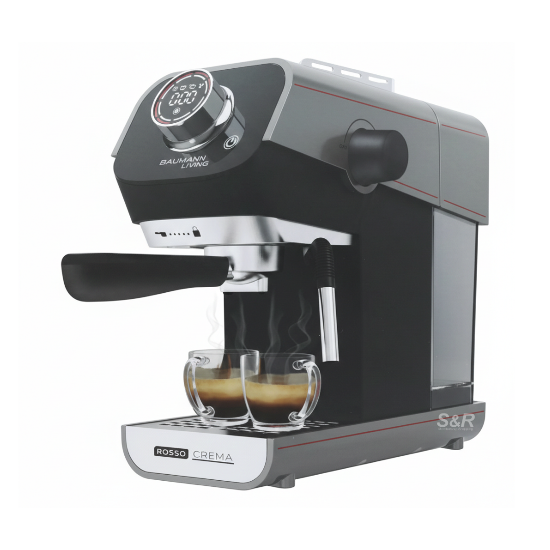 Baumann Living Espresso Machine 1L capacity